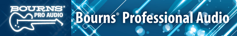 bourns pro audio banner